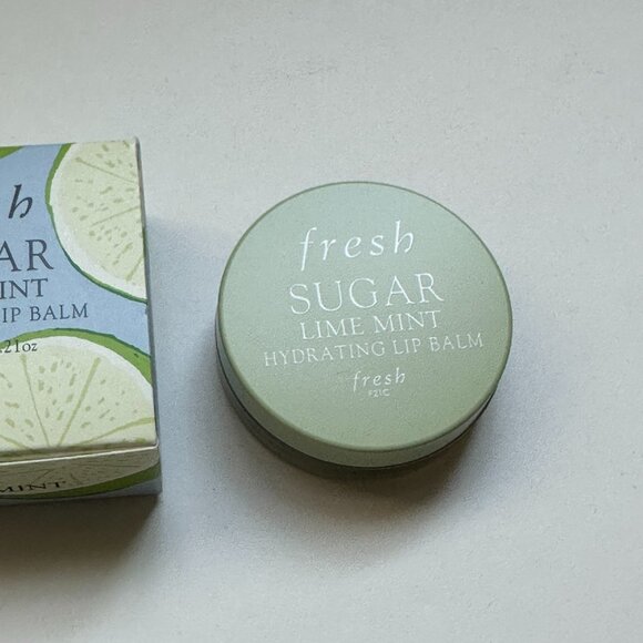 Fresh Sugar Hydrating Lip Balm | Lime Mint | Rare! - Picture 4 of 6